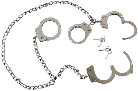 دستبند و دستبند نیکل استیل کربنی برای زندانی
