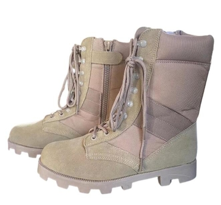 OEM ODM Canvas Steel Toe Boots Combat Tactical For Desert