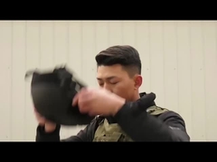 کلاه بالستیک سنگین ضد گلوله با مقاومت در برابر ضربه و رنگ مشکی