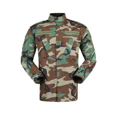 کیفیت  TC 65/35 Military Tactical Wear Breathable Camouflage Army Uniforms کارخانه