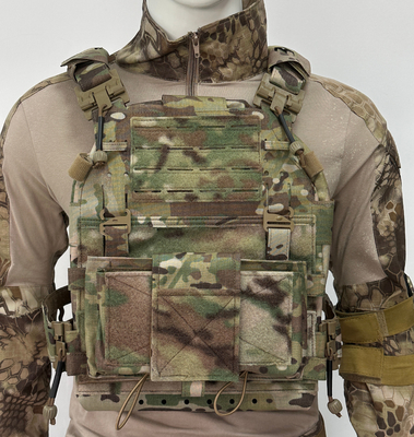 کیفیت  Military Equipment Manufacturer Tactical Vest Plate Carrier Bulletproof with Military Standards NIJ IIIA کارخانه