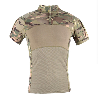لباس تاکتیکی نظامی CP CAMO پیراهن 100% پنبه ای پیراهن ارتشی یقه گرد