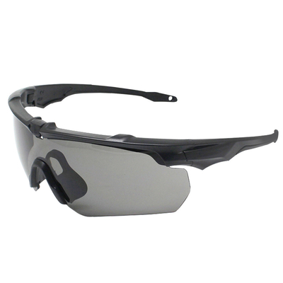 عینک تاکتیکی سطح بالای محافظت از خود تیراندازی در فضای باز دارای گواهینامه Ce
