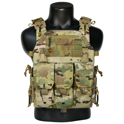 فروش داغ جلیقه آموزشی پینت بال Tactico Chaleco Plate Carrier Molle Tactical Vest
