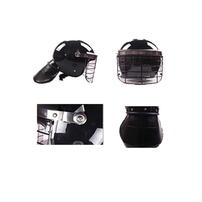 پوشیدن تاکتیکی نظامی با EPS Neck Visor و 2.5mm PC Visor برای سر اندازه 58-62 mm