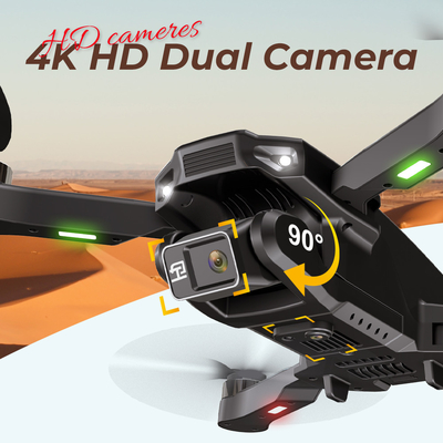 H16 مینی RC Drone HD دوربین وای فای Fpv بدون برس قابل تاشو Quadcopter حرفه ای Drones اسباب بازی برای کودکان 14Y+