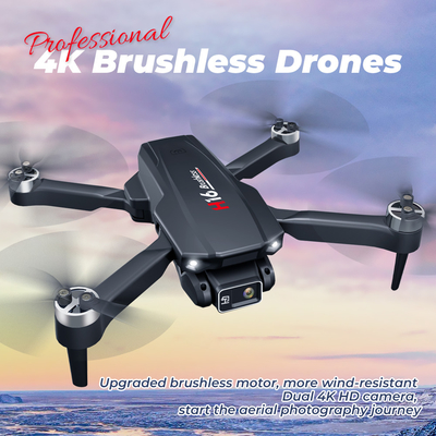H16 مینی RC Drone HD دوربین وای فای Fpv بدون برس قابل تاشو Quadcopter حرفه ای Drones اسباب بازی برای کودکان 14Y+
