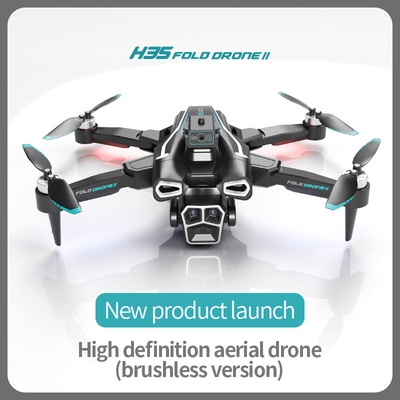 حرفه ای 4K HD ESC دو دوربین مینی Drone H35 Brushless Flow WIFI Quadcopter مانع اجتناب از راه دور