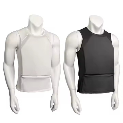 IIIA تی شرت سبک پوشیده محافظ تاکتیکی با پارچه پلی استر PE و Aramid Stretch