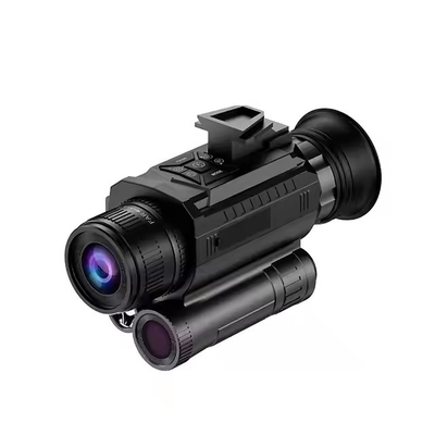 تلسکوپ 4K دایره ای صفحه نمایش مادون قرمز دیجیتال تلسکوپ شبانه تک چشم 100٪ تاریکی 600 متر چشم انداز دید شبانه عینک