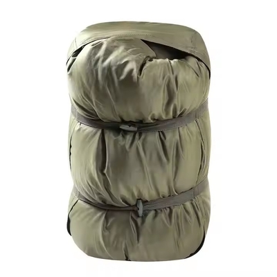 بسته بندی شده در فضای باز کمپینگ پیاده روی سبک وزن ضد آب زمستانی Unisex کوله خواب پوشانده
