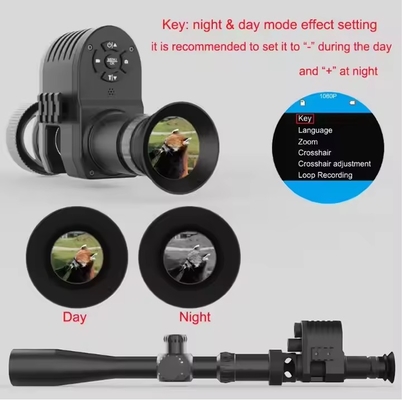 دید شبانه-4K محدوده دید شبانه دور دراز برای شکار یک چشم برای بزرگسالان آموزش تاکتیکی و شکار
